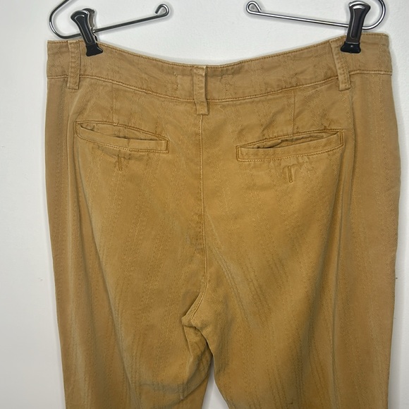 Anthropologie 🌸 Tan/Camel Colored Pants Size 27 Casual Women's Trousers - Picture 6 of 16